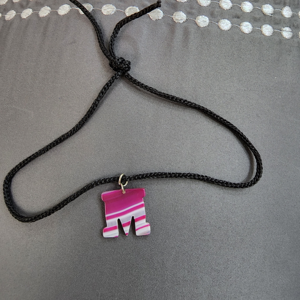 "M" Charm